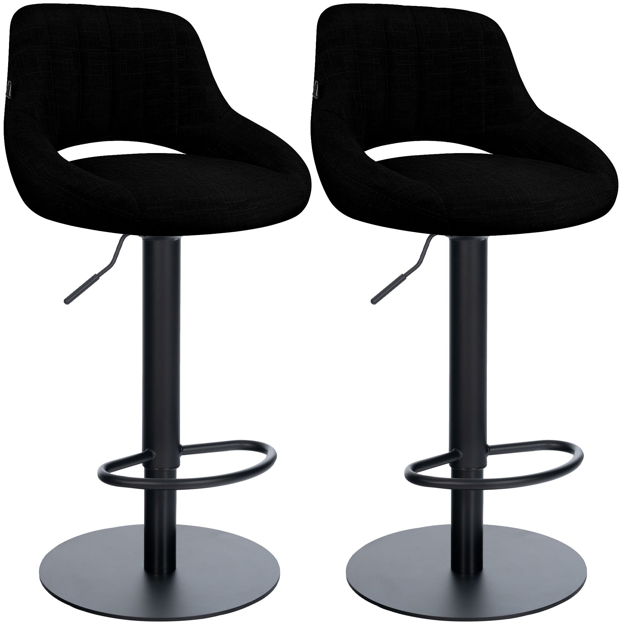 2er Set Barhocker HD Milet B Stoff