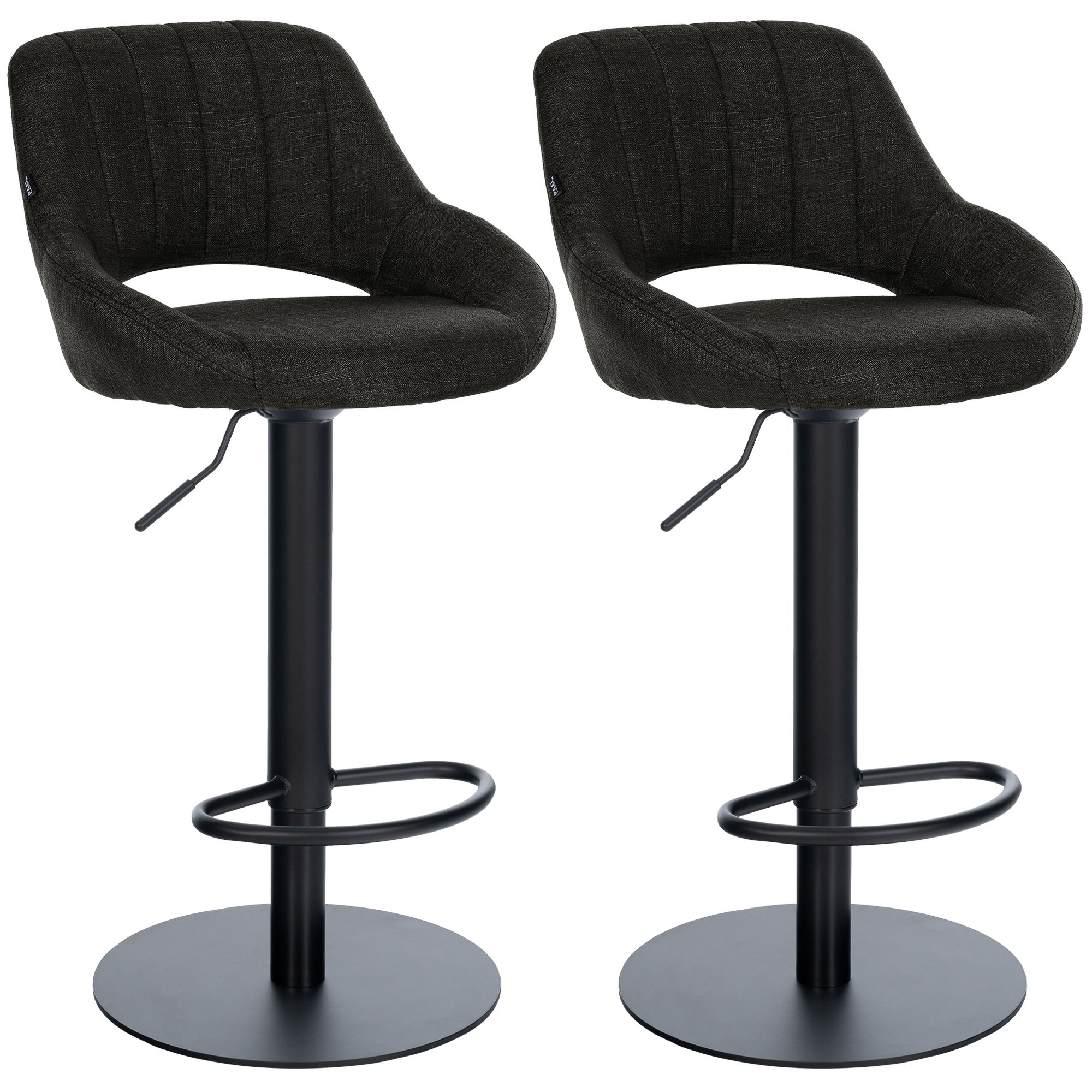 2er Set Barhocker HD Milet B Stoff