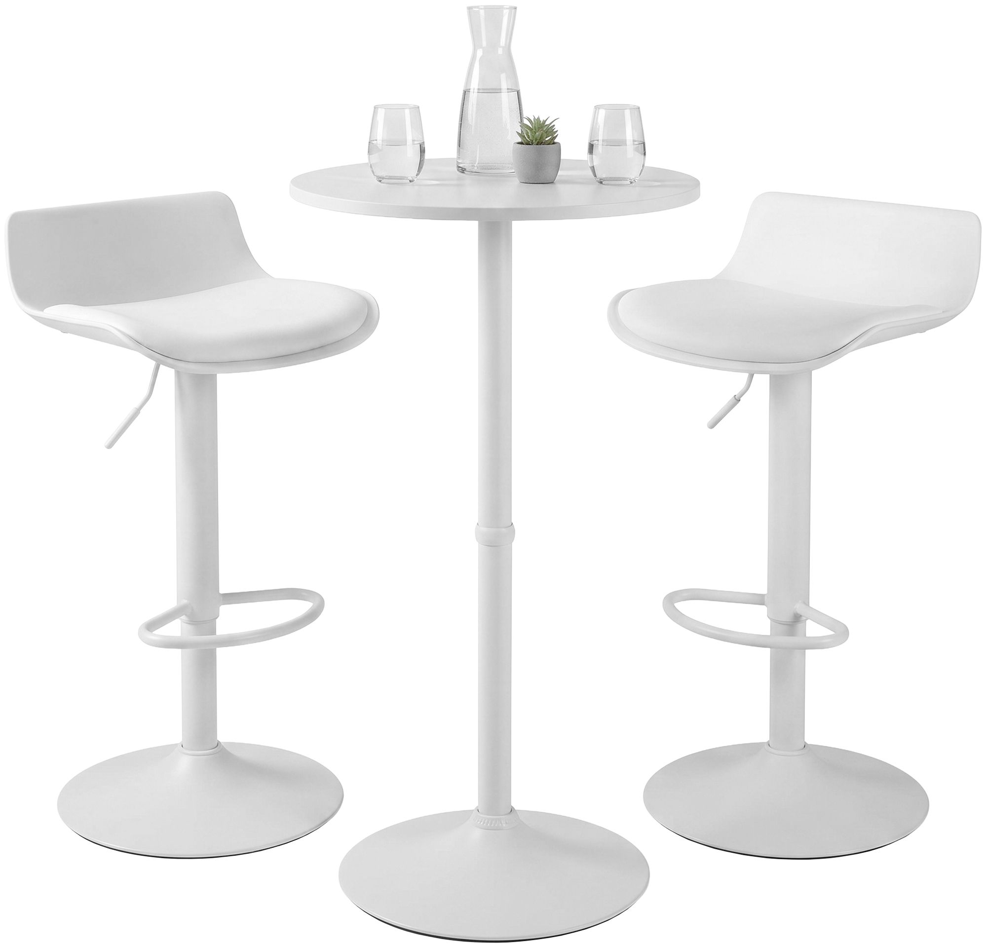 2er Bartisch Set Navo Kunstleder