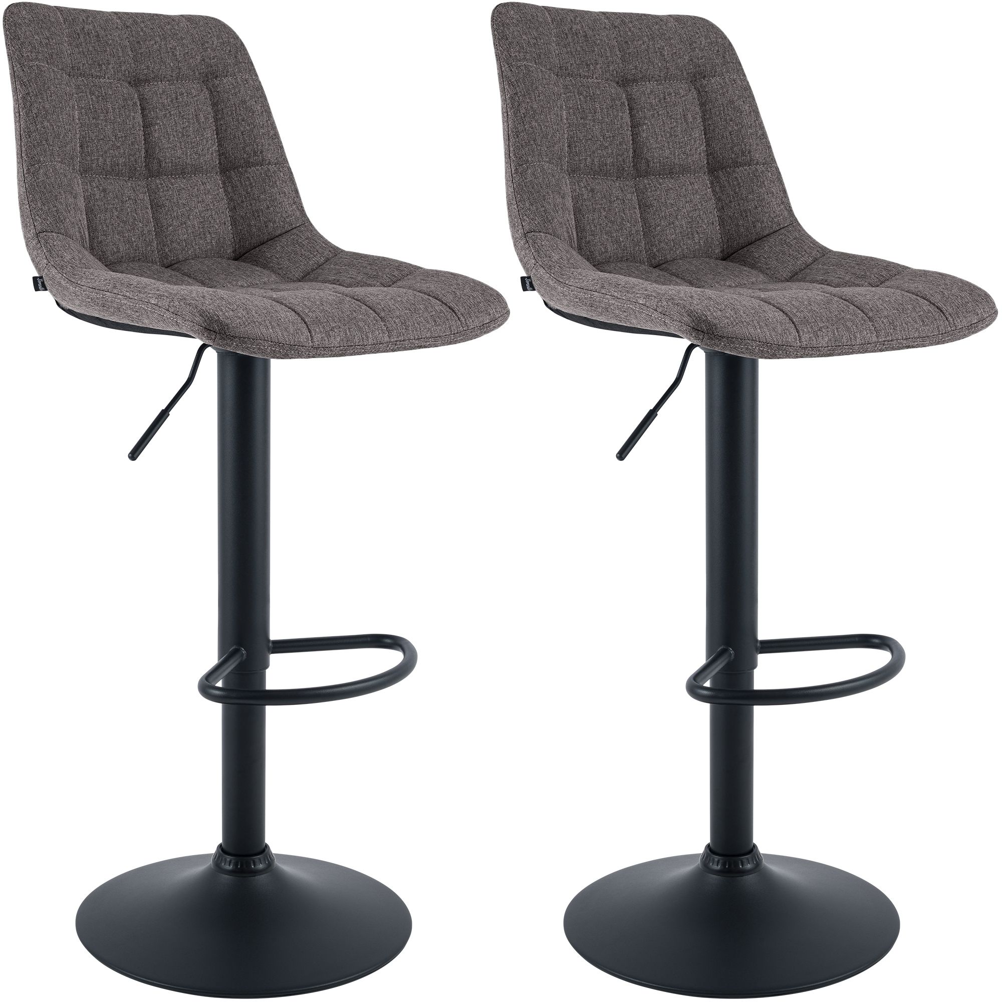 2er Set Barhocker Mapun Stoff